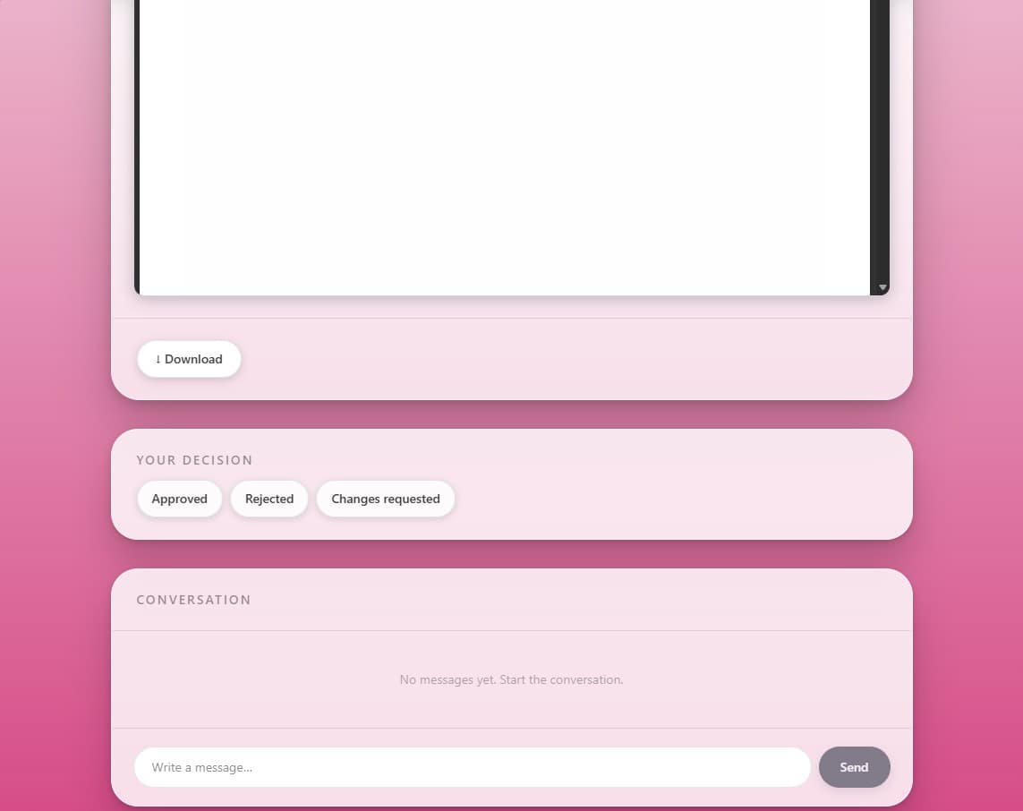 Premium media presentation screenshot